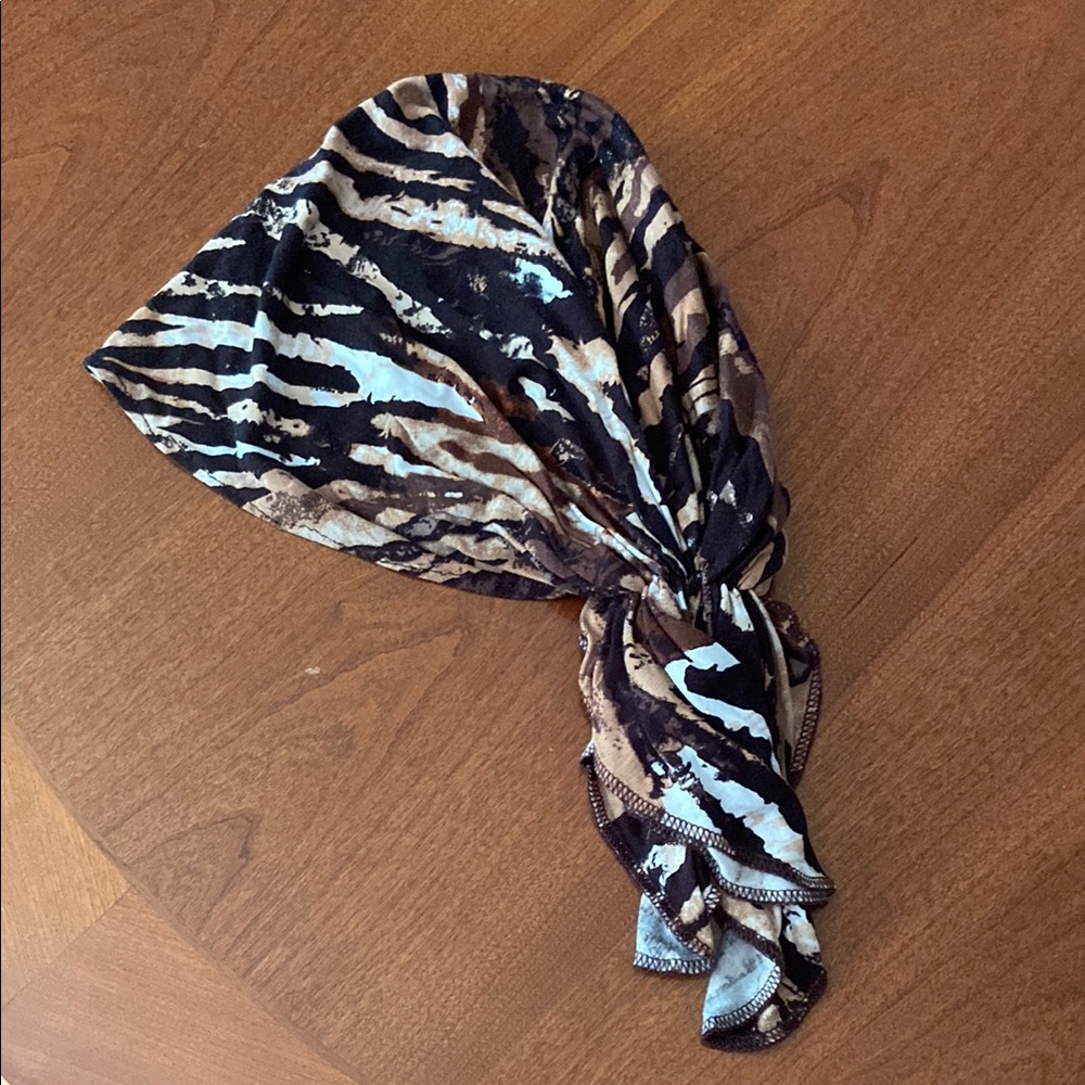 Animal Print Slip On Headwear NWOT